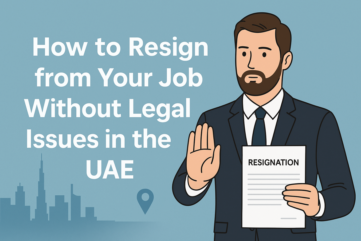 RESIGN FROM YOUR JOB How to Resign from Your Job According to Labour Law in UAE